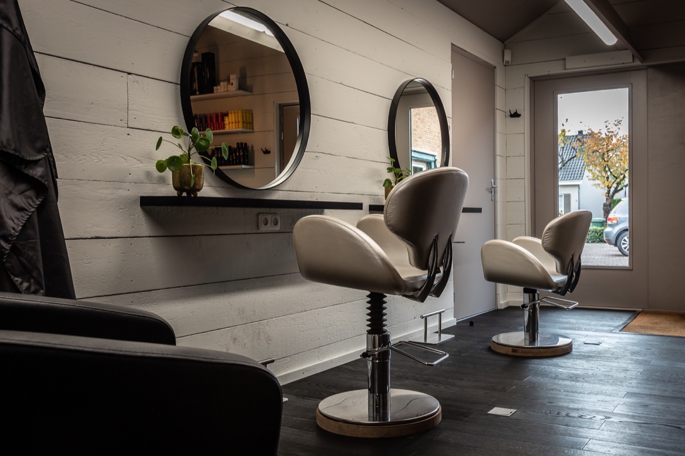 Interieur van een kapsalon, gefotografeerd door Jeroen Vlug